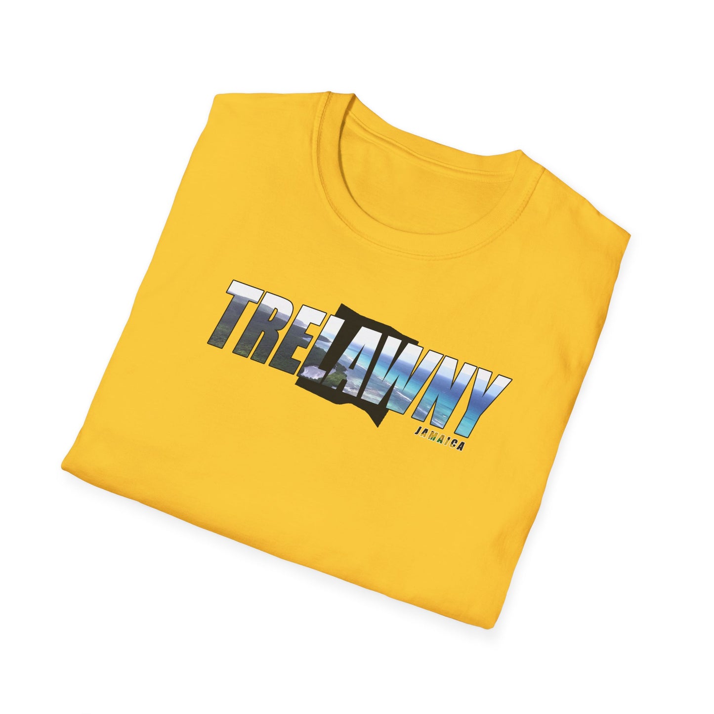 Trelawny Unisex Softstyle T-Shirt – Comfortable Beachwear for Vacation Vibes
