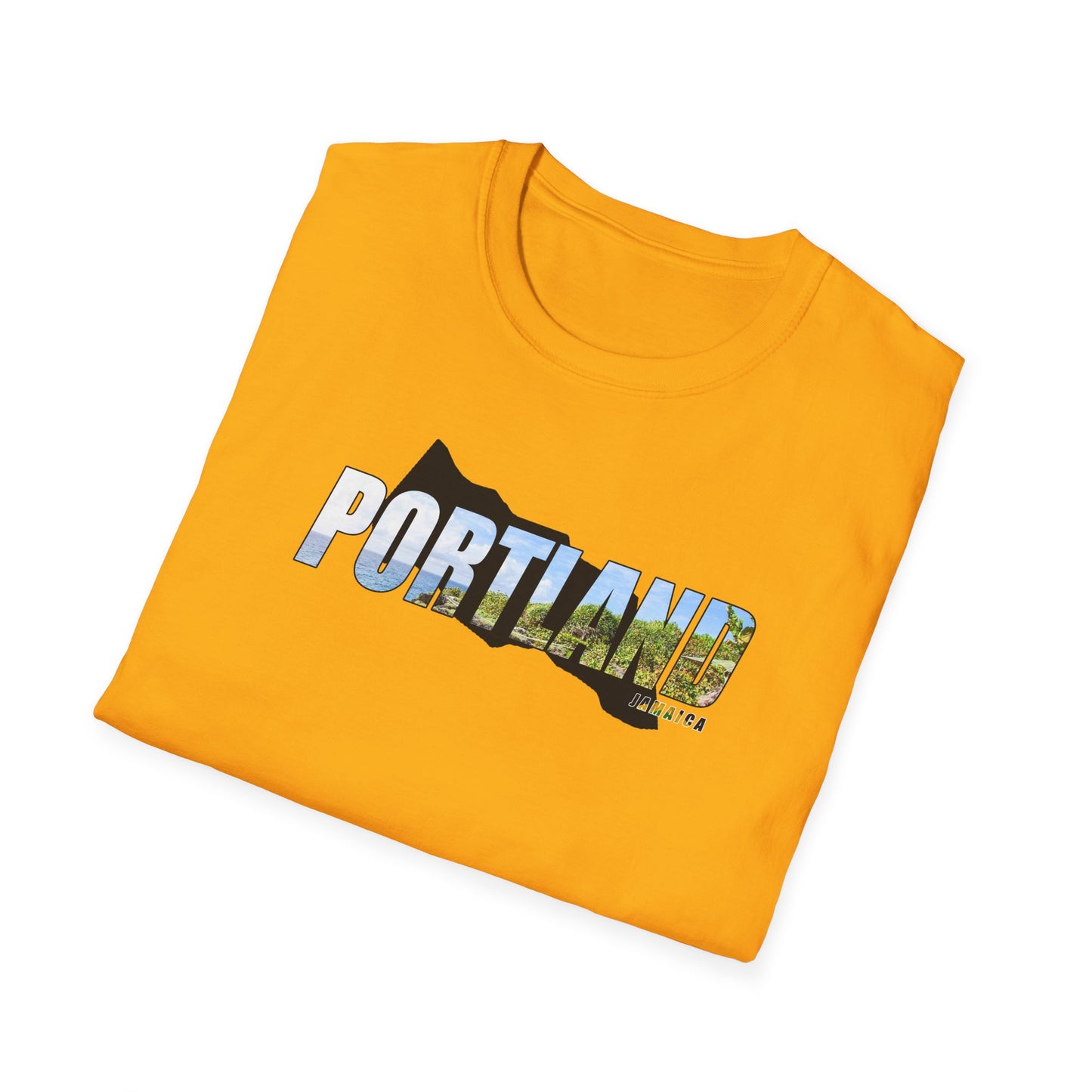 Portland Unisex Softstyle T-Shirt – Comfortable Beachwear for Vacation Vibes