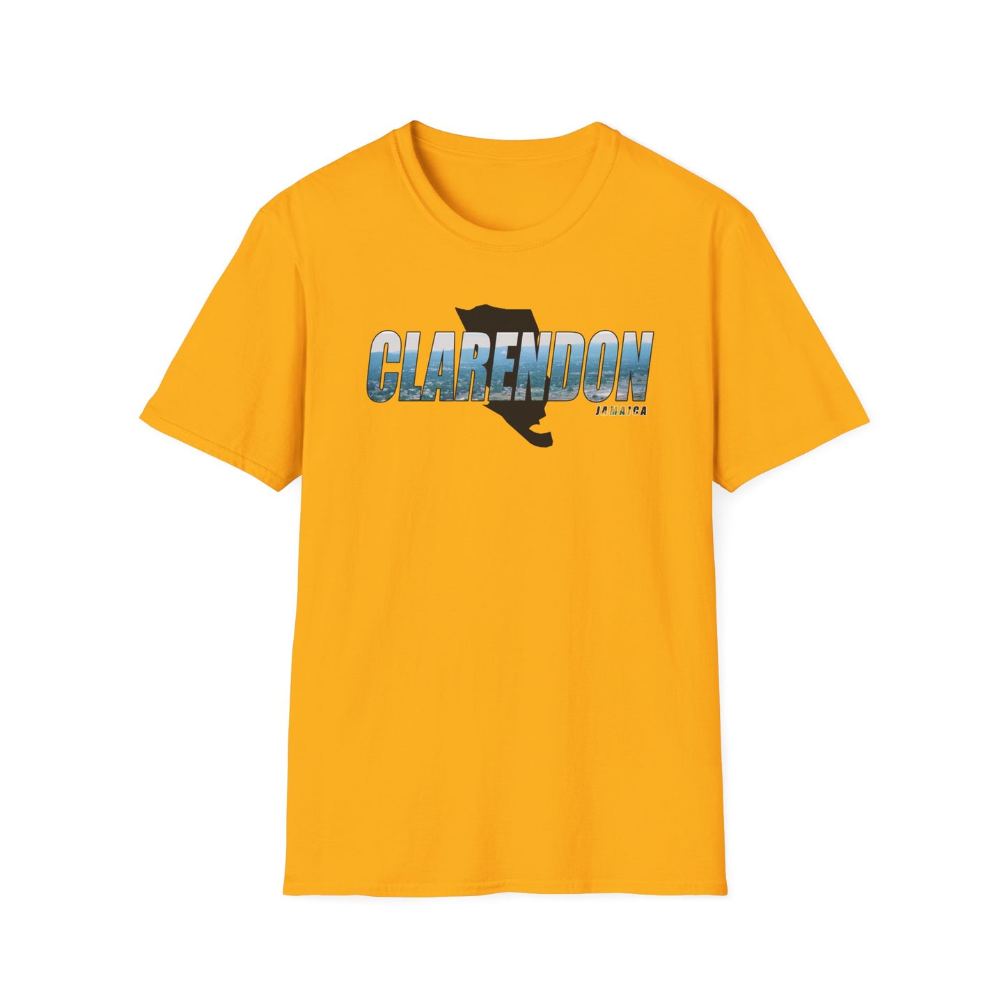 Clarendon Unisex Softstyle T-Shirt – Comfortable Beachwear for Vacation Vibes