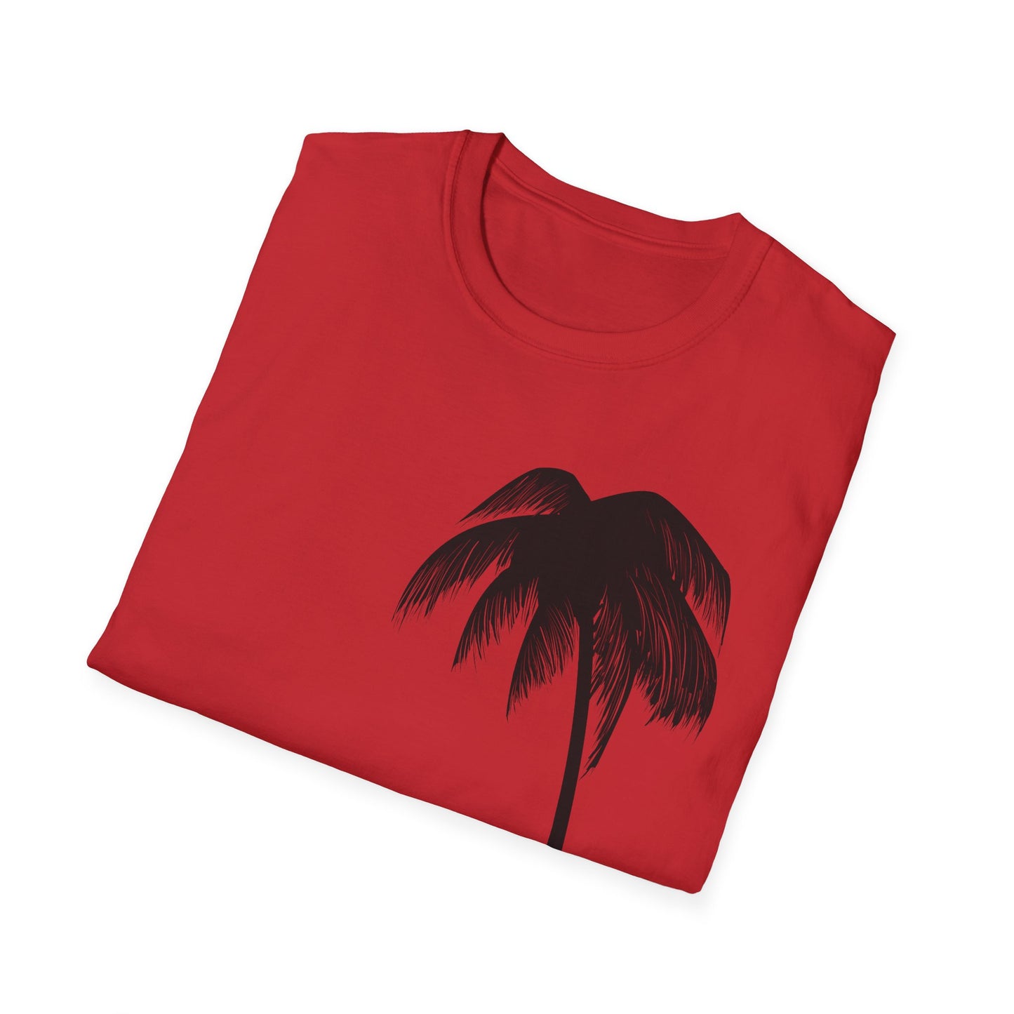 Palm Tree Unisex Softstyle T-Shirt - Casual Summer Vibes