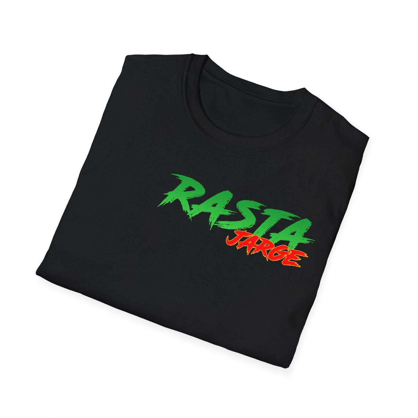 Rasta Jarge Graphics Unisex Softstyle T-Shirt - Vibrant Streetwear for Music Lovers