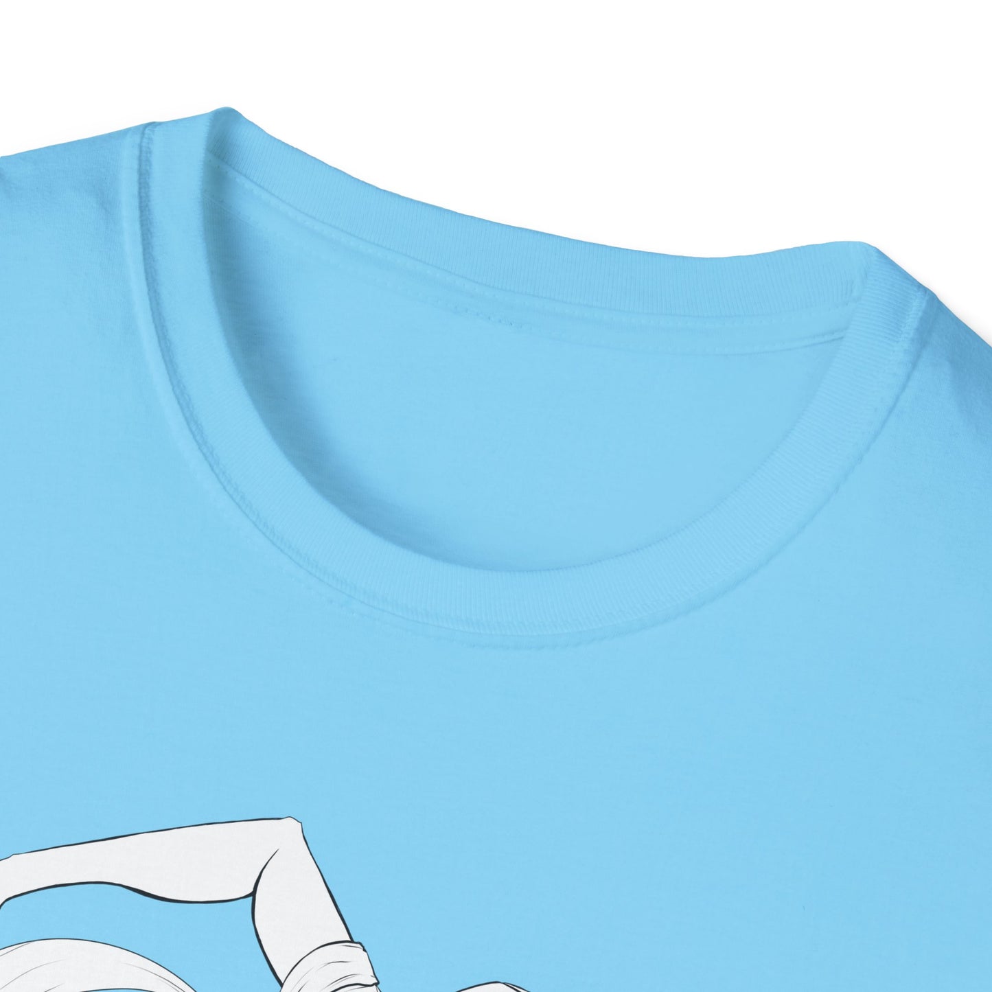 Nanny Illustration Softstyle Unisex T-Shirt - Bold Art Tee for Everyday Wear