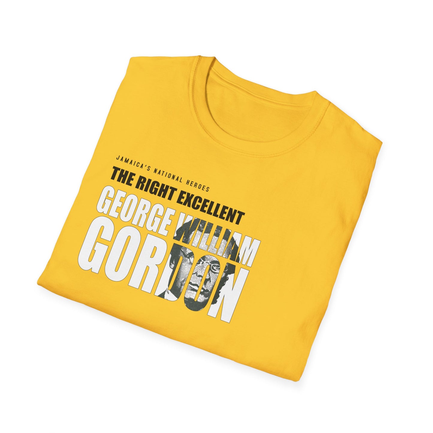 George William Gordon Tribute T-Shirt - Softstyle Jamaica National Hero Series