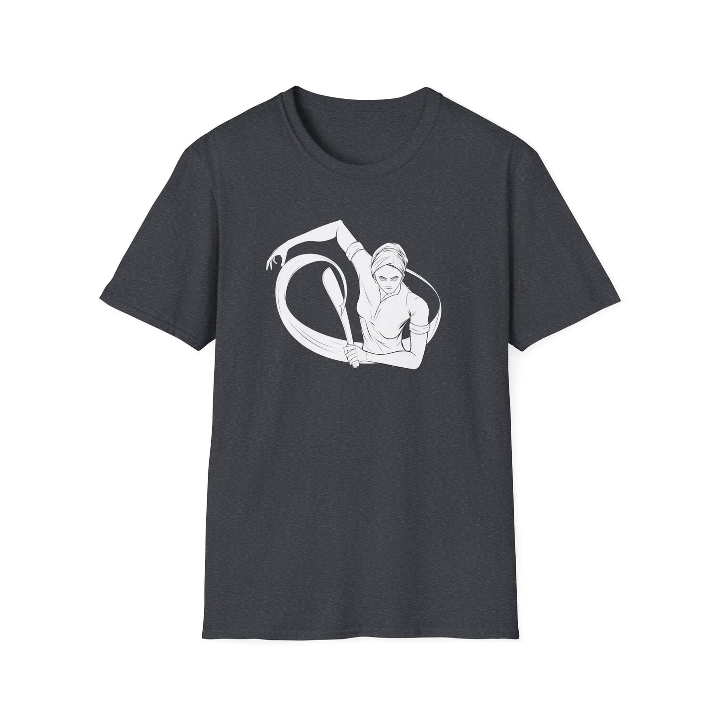 Nanny Illustration Softstyle Unisex T-Shirt - Bold Art Tee for Everyday Wear