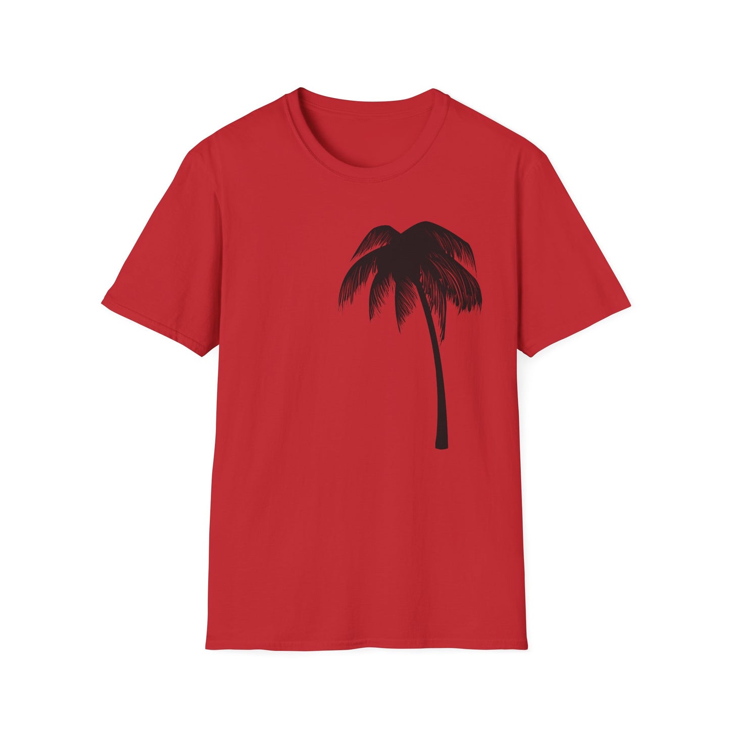 Palm Tree Unisex Softstyle T-Shirt - Casual Summer Vibes