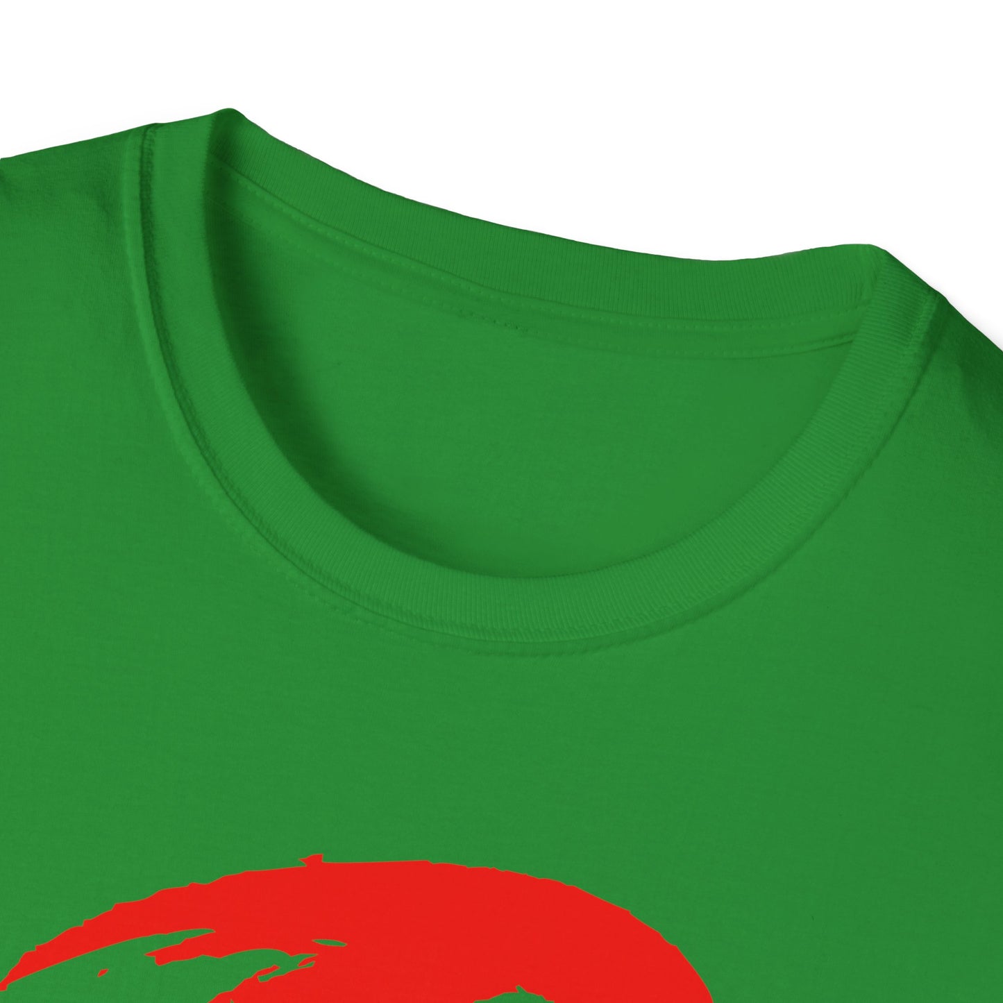 'One Stop!' Unisex Softstyle T-Shirt with Bold Red Graphic - Casual Everyday Wear
