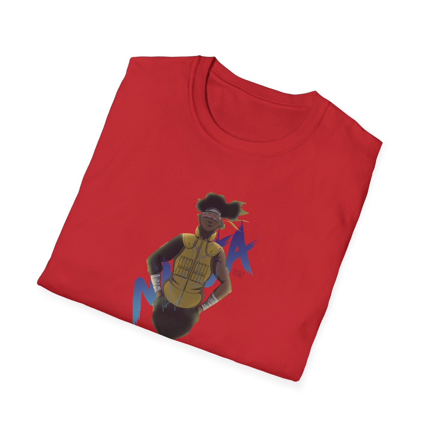 Ninja Male Graphic Unisex Softstyle T-Shirt - Bold Graphic Design for Everyday Wear