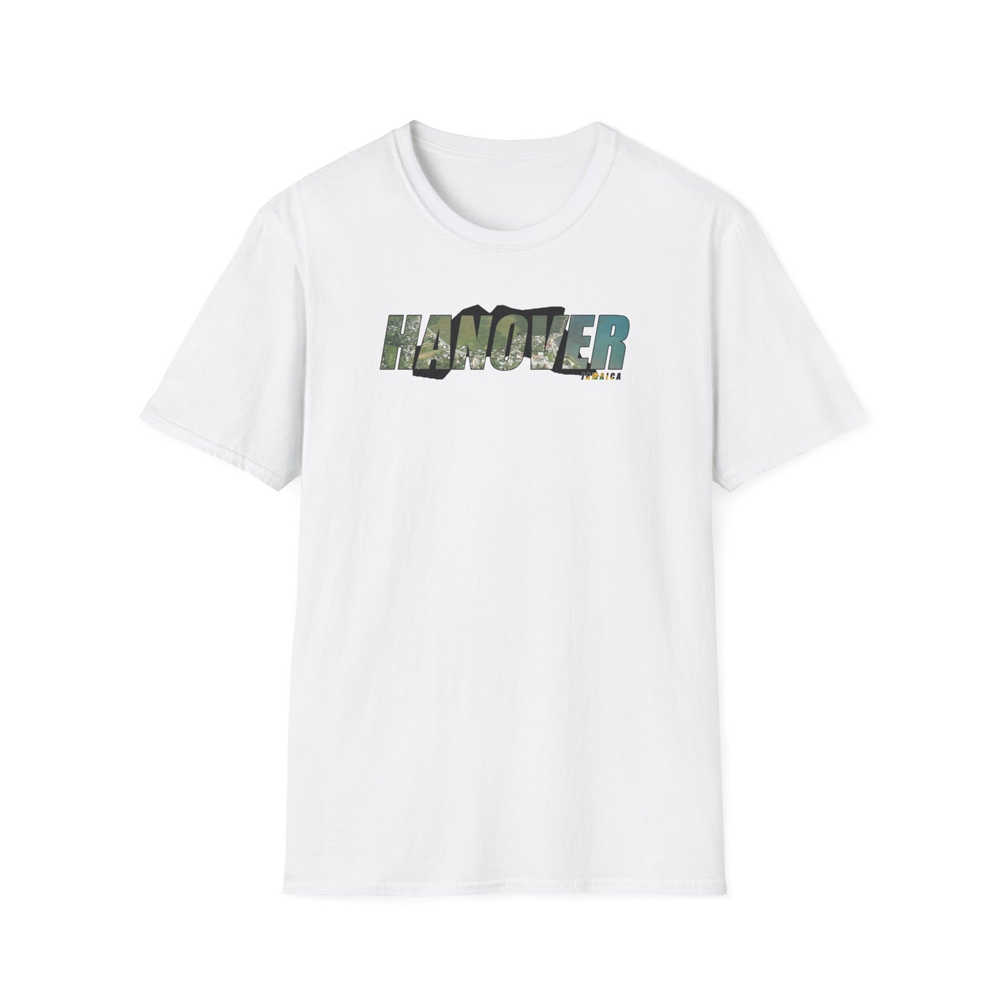 Hanover Unisex Softstyle T-Shirt – Comfortable Beachwear for Vacation Vibes