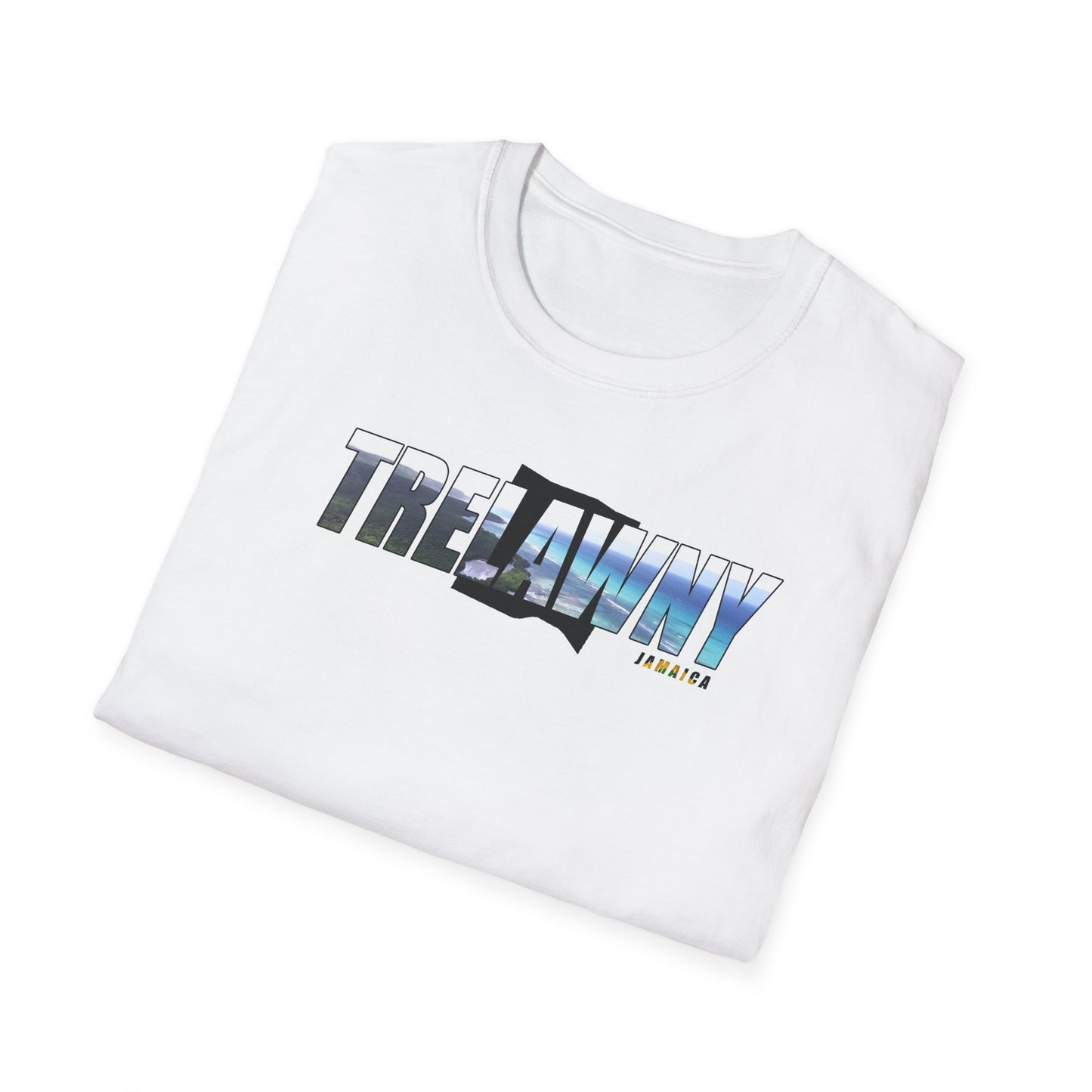 Trelawny Unisex Softstyle T-Shirt – Comfortable Beachwear for Vacation Vibes