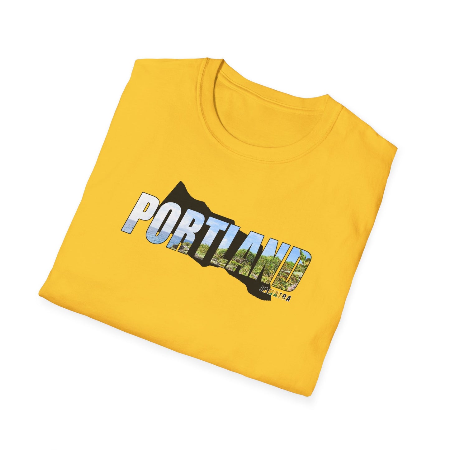 Portland Unisex Softstyle T-Shirt – Comfortable Beachwear for Vacation Vibes