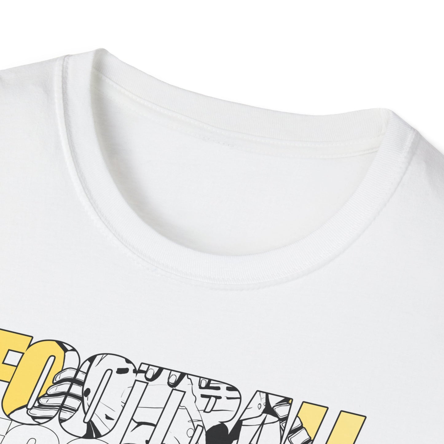 Football Female Graphic - Unisex Softstyle T-Shirt - Perfect for Sports Fans
