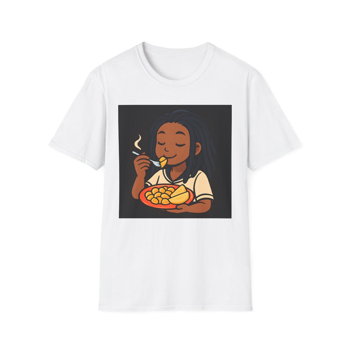 Delicious Vibes - Unisex T-Shirt | Foodie Gift, Cute Tee, Cartoon Shirt, Casual Wear, Fun Cooking Tee
