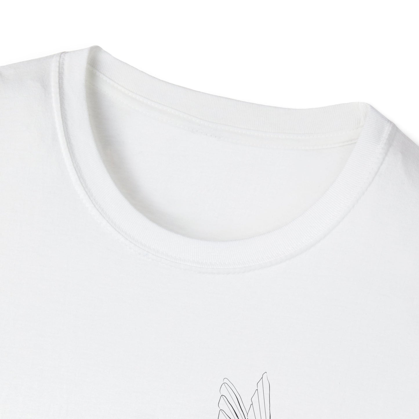 Hummingbird Design Unisex Softstyle T-Shirt - Nature Lover's Casual Tee