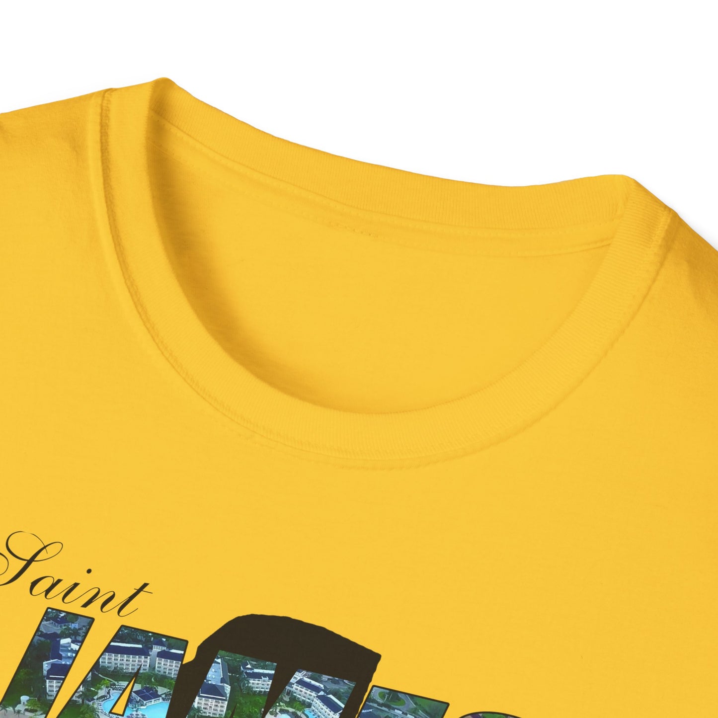 Saint James Unisex Softstyle T-Shirt – Comfortable Beachwear for Vacation Vibes