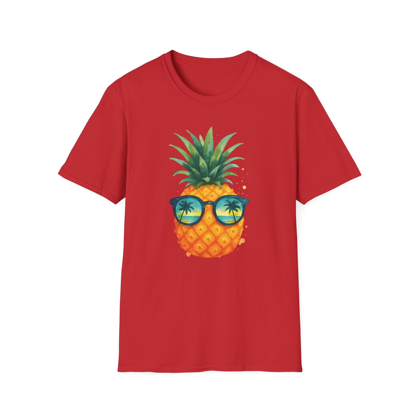 Cool Pineapple Sunglasses T-Shirt | Summer Vibes, Beachwear, Gift for Pineapple Lovers, Tropical Party Outfit, Unisex Tee