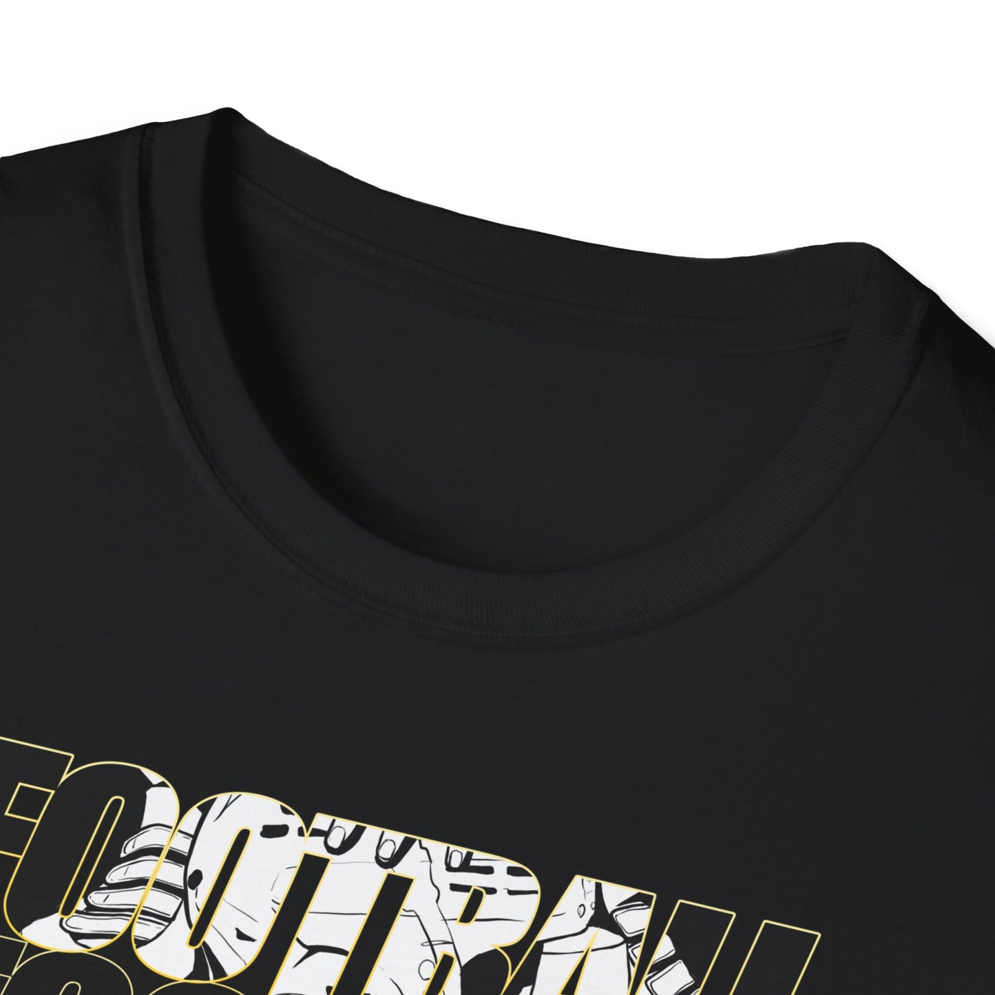 Football Female Graphic - Unisex Softstyle T-Shirt - Perfect for Sports Fans
