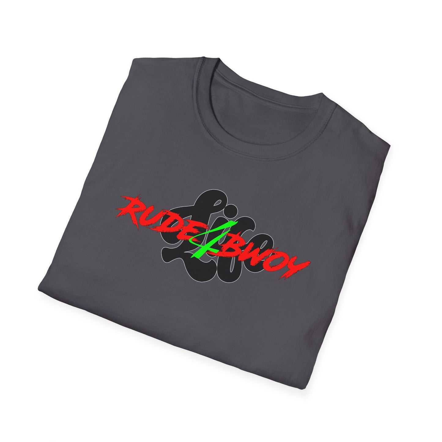 Rude Bwoy 4 Life Unisex Softstyle T-Shirt - Graphic Tee for Trendsetters