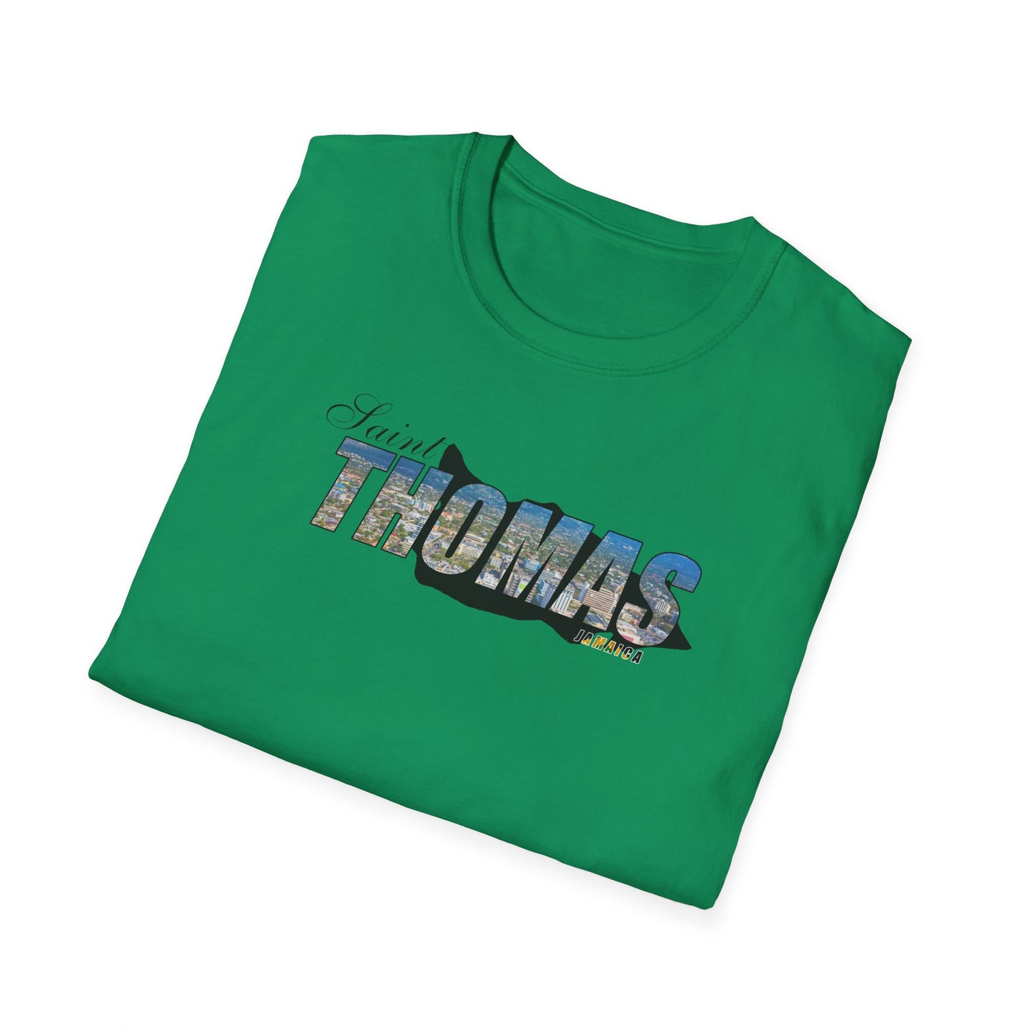 Saint Thomas Unisex Softstyle T-Shirt – Comfortable Beachwear for Vacation Vibes