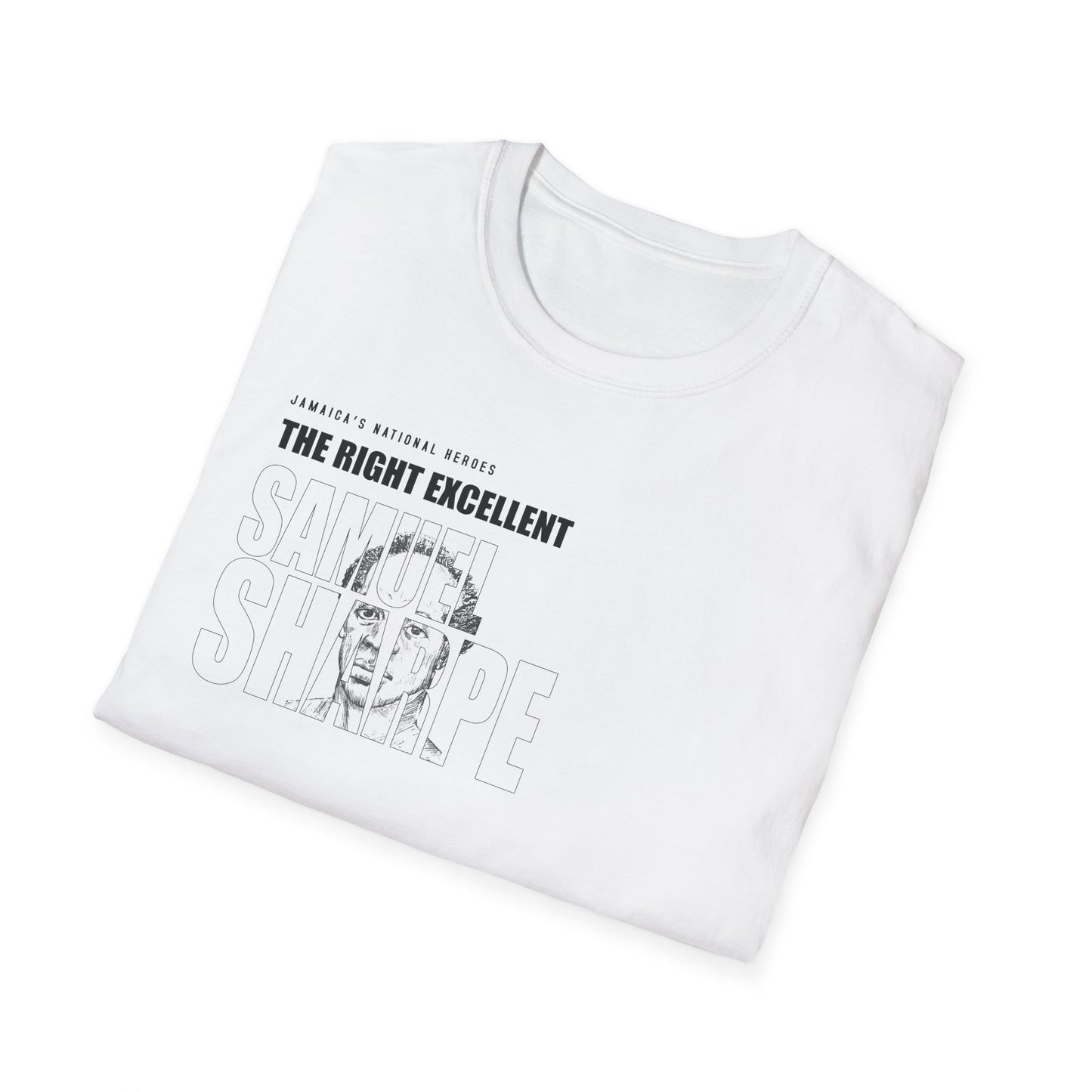 Sam Sharpe Graphic Tee - Softstyle Jamaica National Hero Series
