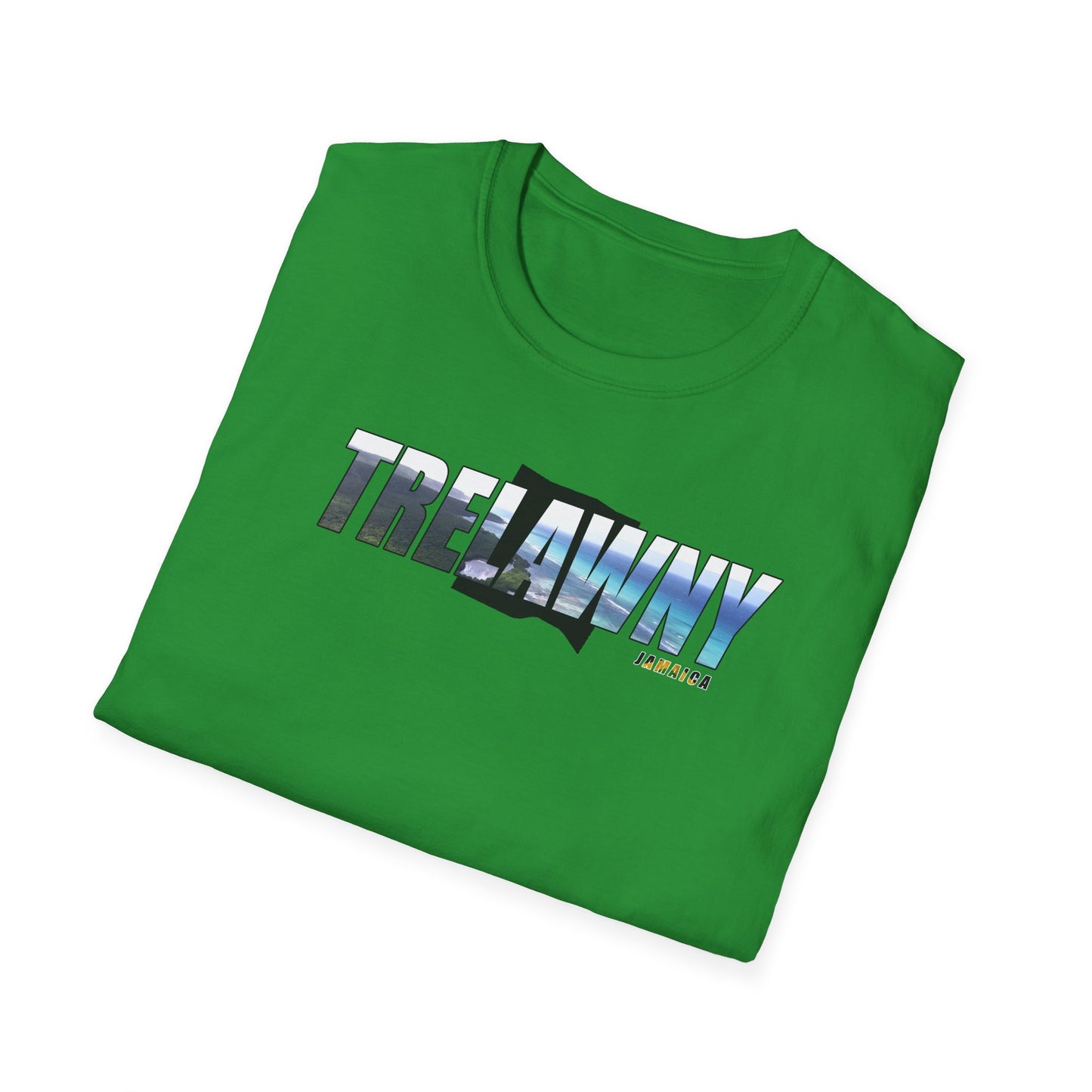 Trelawny Unisex Softstyle T-Shirt – Comfortable Beachwear for Vacation Vibes