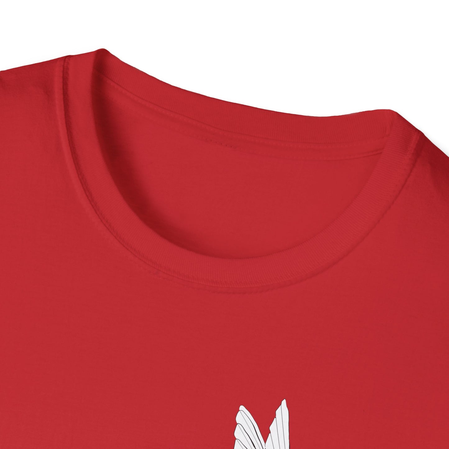 Hummingbird Design Unisex Softstyle T-Shirt - Nature Lover's Casual Tee