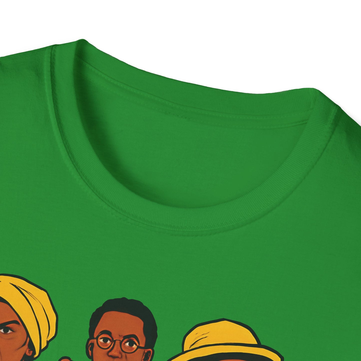Jamaican National Heros v2 - Graphic T-Shirt, Unisex Softstyle Tee for Activists, Vintage Style Tee, Gift for Change Makers, Streetwear, Social Justice