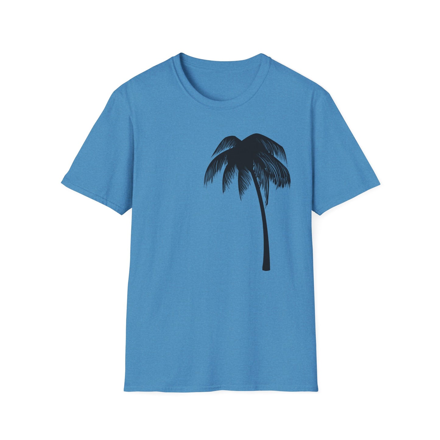Palm Tree Unisex Softstyle T-Shirt - Casual Summer Vibes