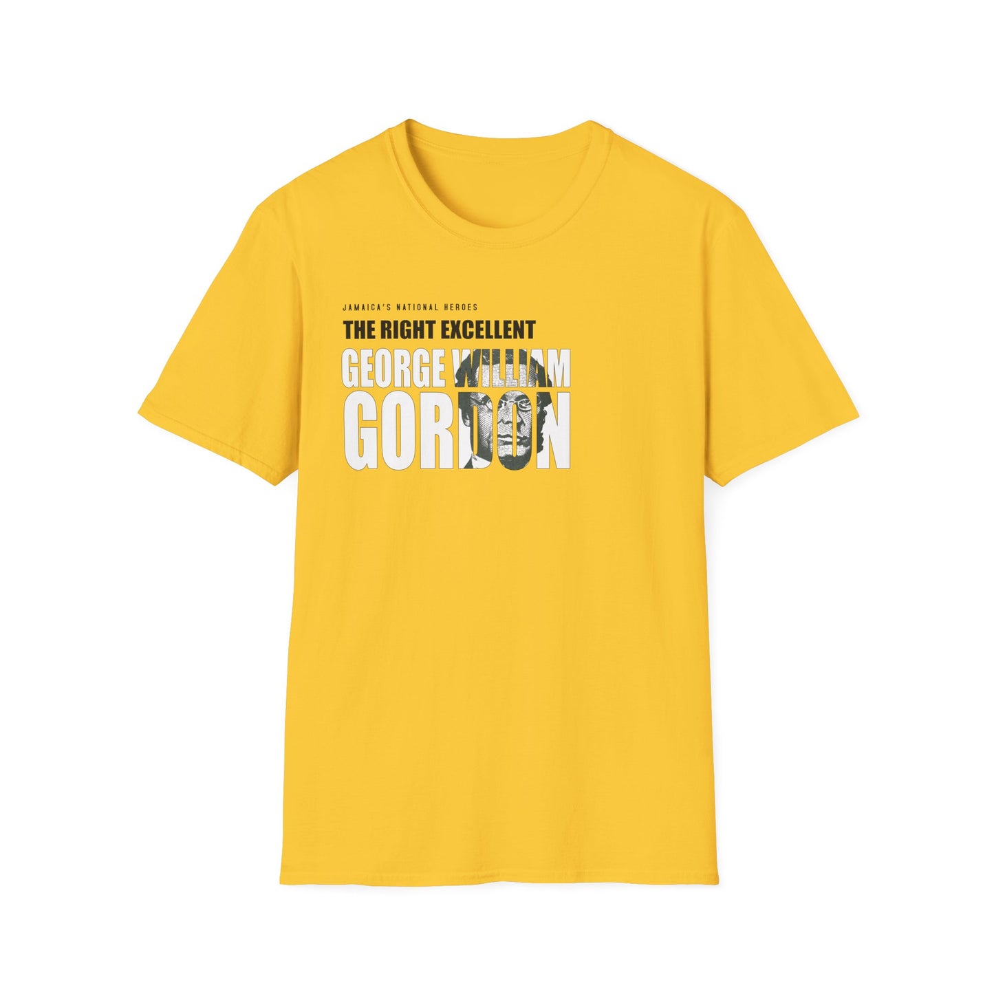 George William Gordon Tribute T-Shirt - Softstyle Jamaica National Hero Series