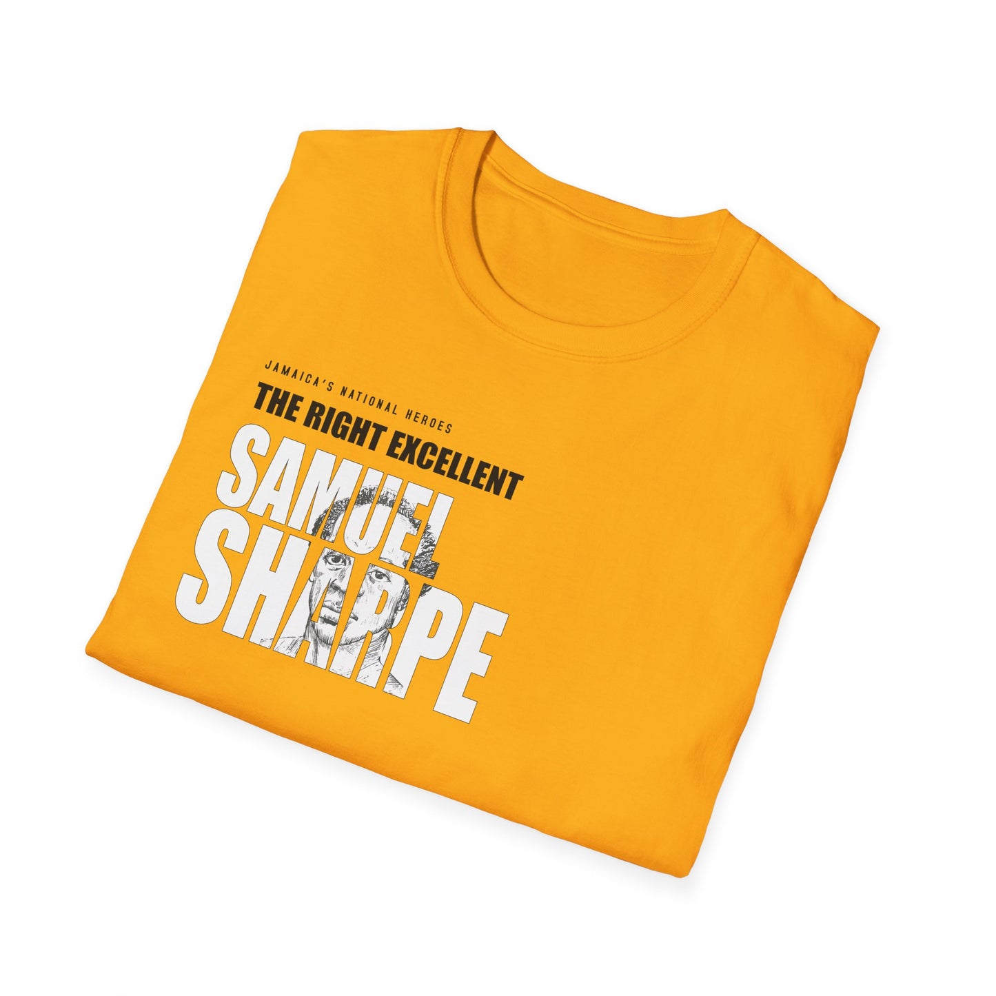 Sam Sharpe Graphic Tee - Softstyle Jamaica National Hero Series