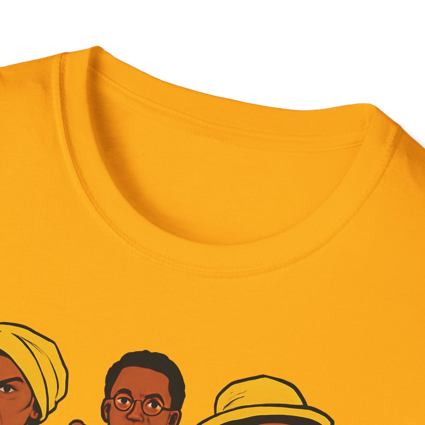 Jamaican National Heros v2 - Graphic T-Shirt, Unisex Softstyle Tee for Activists, Vintage Style Tee, Gift for Change Makers, Streetwear, Social Justice