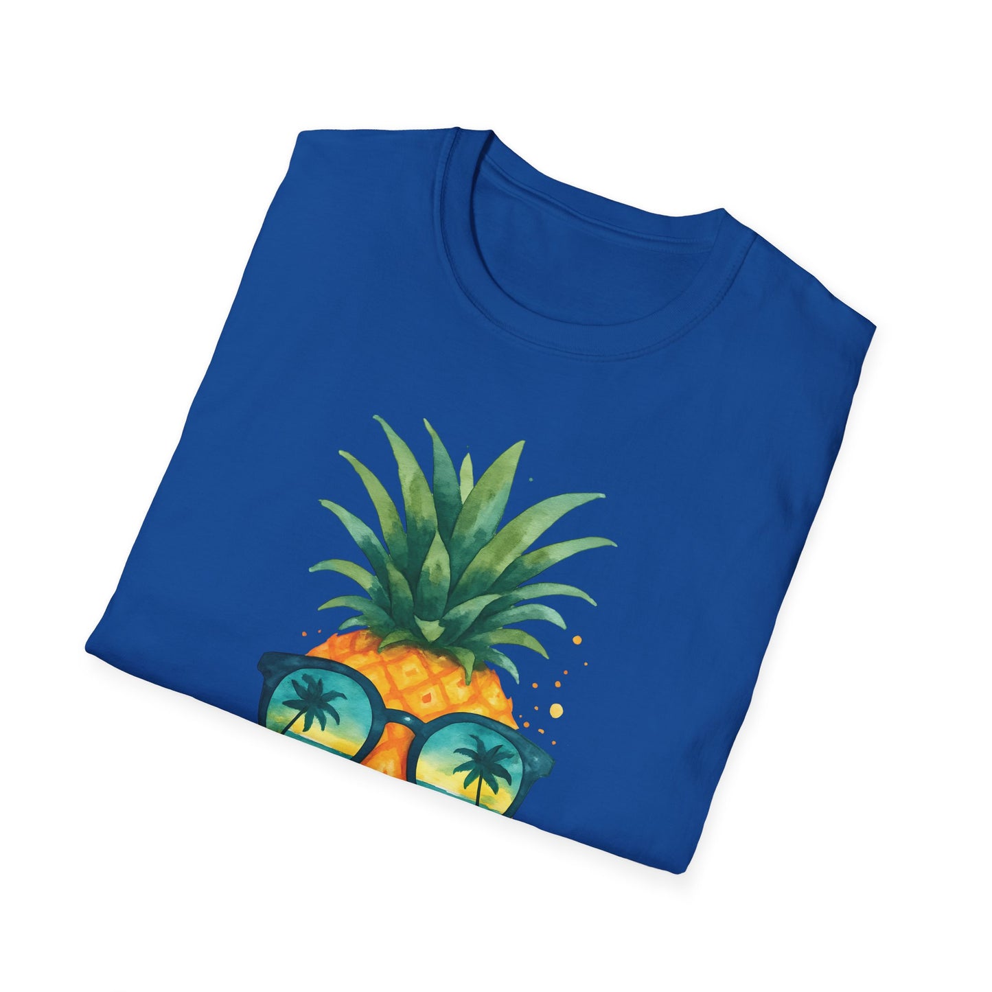 Cool Pineapple Sunglasses T-Shirt | Summer Vibes, Beachwear, Gift for Pineapple Lovers, Tropical Party Outfit, Unisex Tee