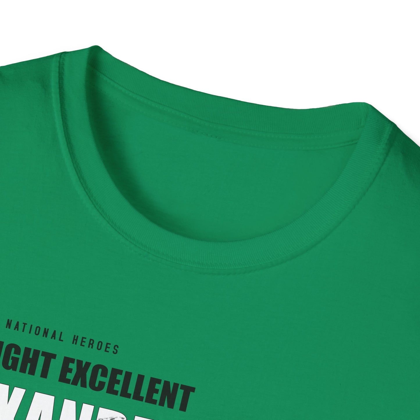 Alexander Bustamante Tribute T-Shirt - Softstyle Jamaica National Hero Series