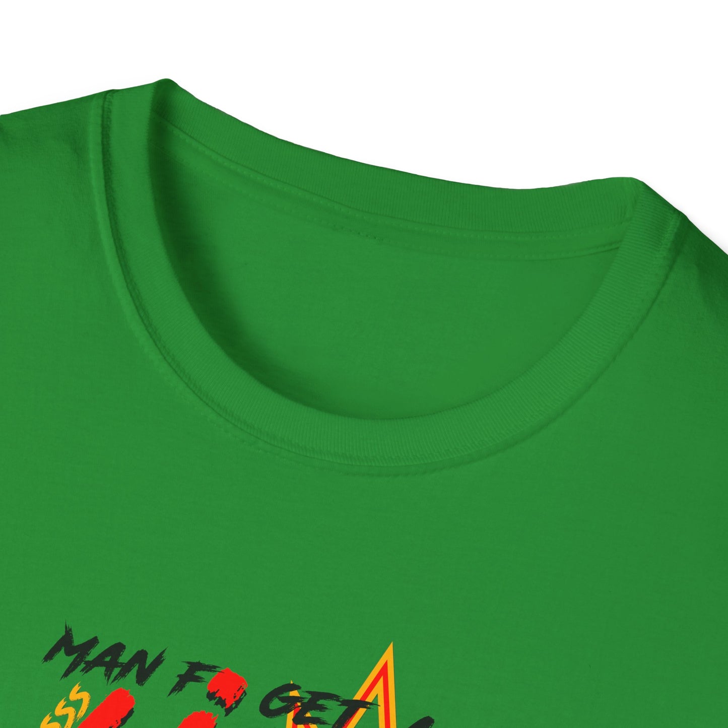 'Man to Get a Rass Lick!' Graphic Tee - Funny Unisex Softstyle T-Shirt