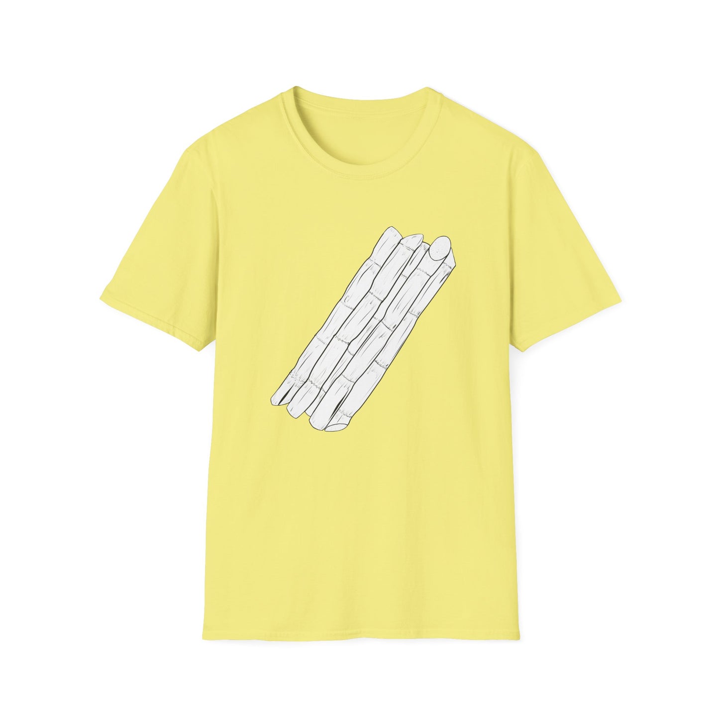 Sugarcane Illustration Unisex Softstyle T-Shirt