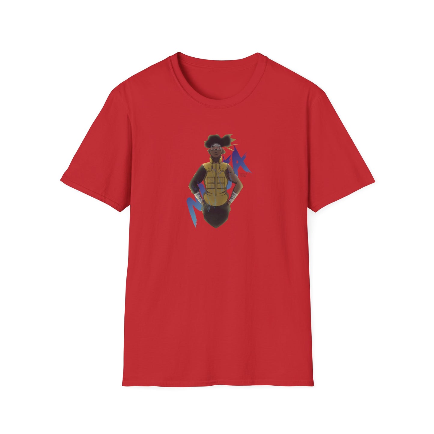 Ninja Male Graphic Unisex Softstyle T-Shirt - Bold Graphic Design for Everyday Wear