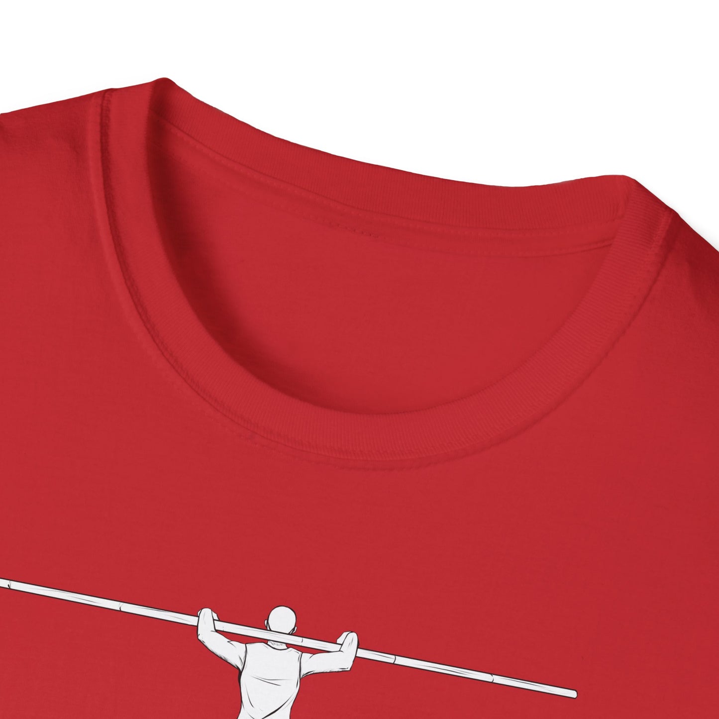Rower Illustration Unisex Softstyle T-Shirt - Minimalist Graphic Tee for Nature Lovers