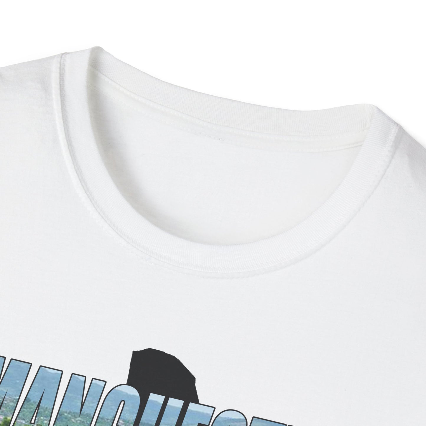 Manchester Graphic Unisex Softstyle T-Shirt - Casual Comfort for Travel Lovers