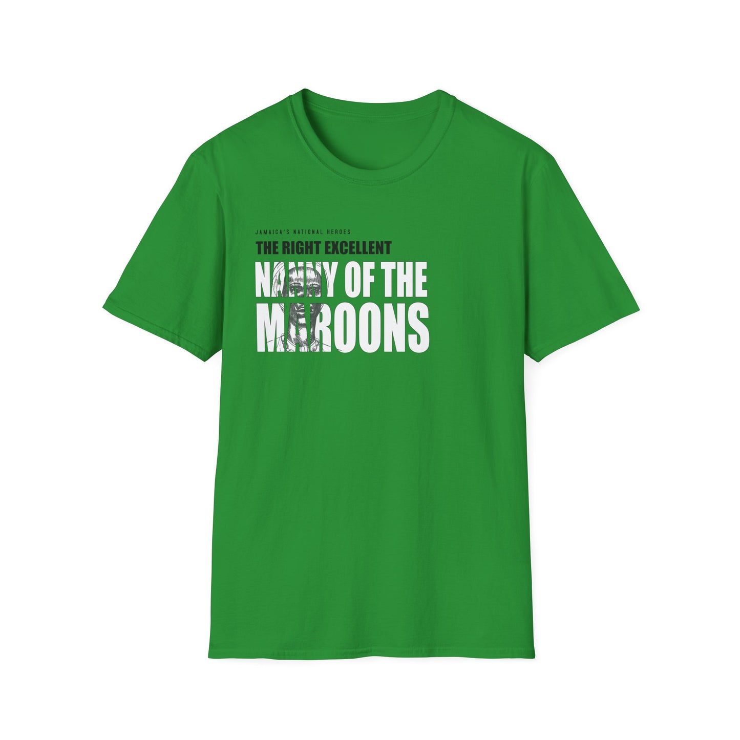 Nanny of the Maroons Tribute T-Shirt - Softstyle Jamaica National Hero Series