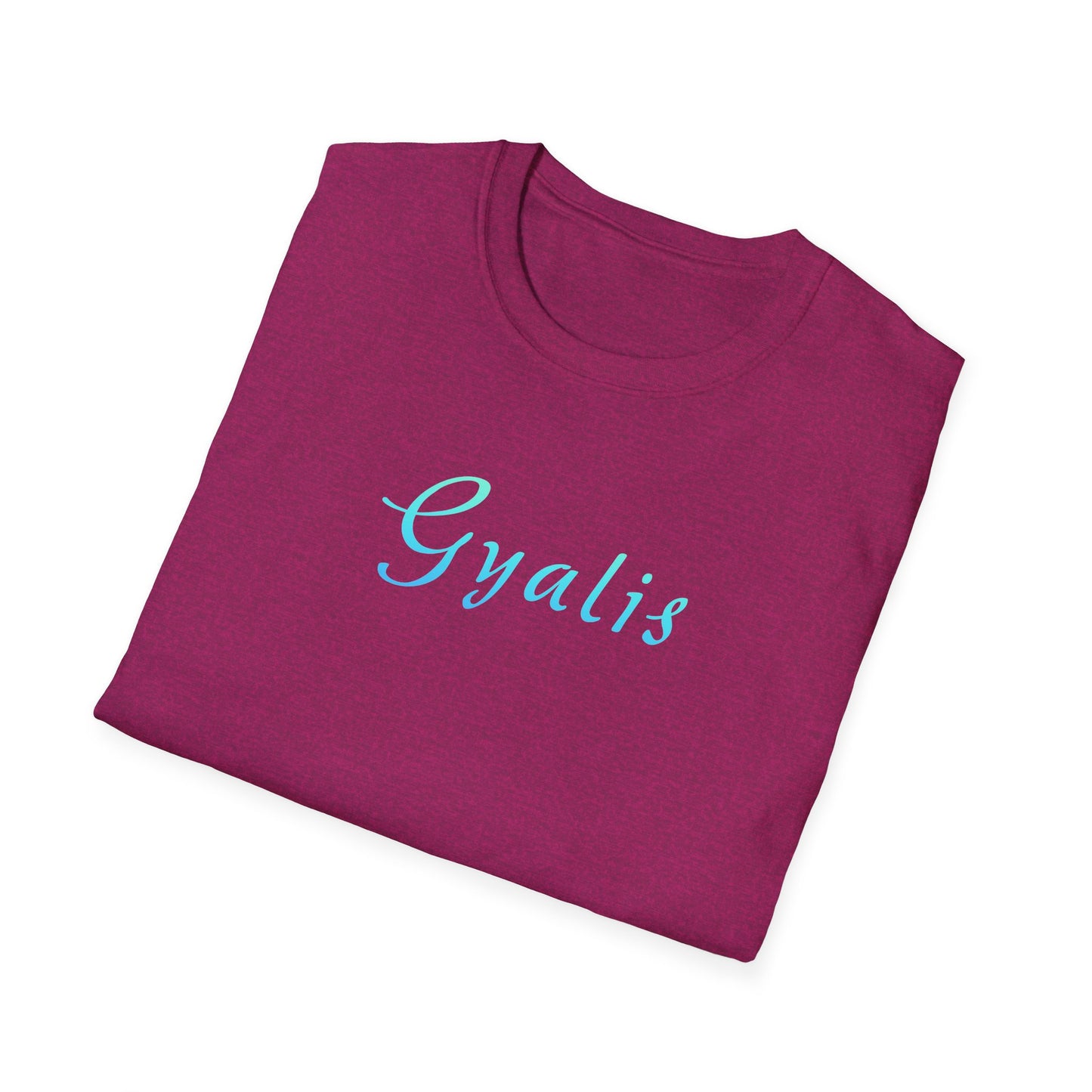 'Gyalis' Unisex Softstyle T-Shirt - Trendy Casual Tee for Everyday Wear