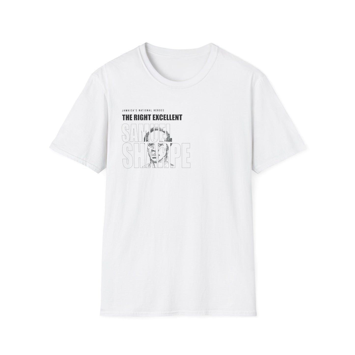 Sam Sharpe Graphic Tee - Softstyle Jamaica National Hero Series