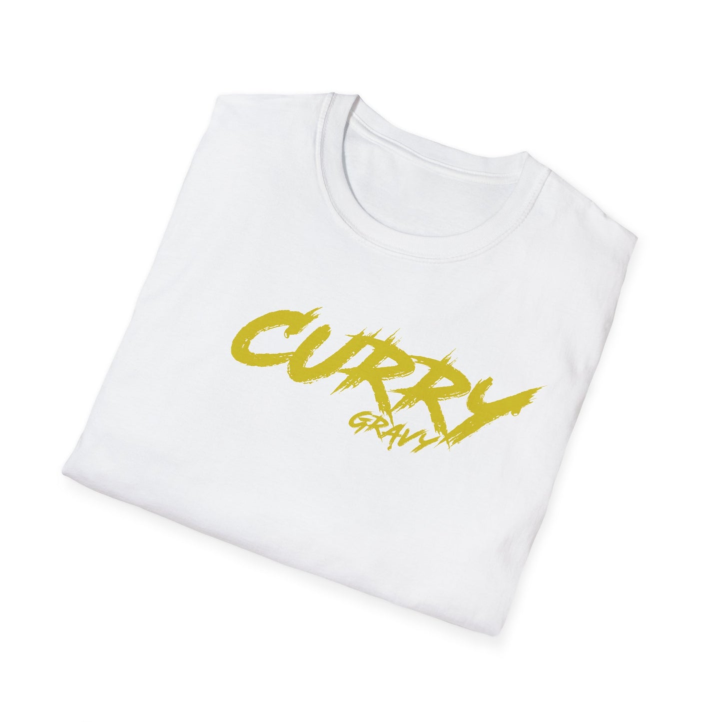 'Curry Gravy' Unisex Softstyle T-Shirt - Fun Foodie Tee for Casual Wear