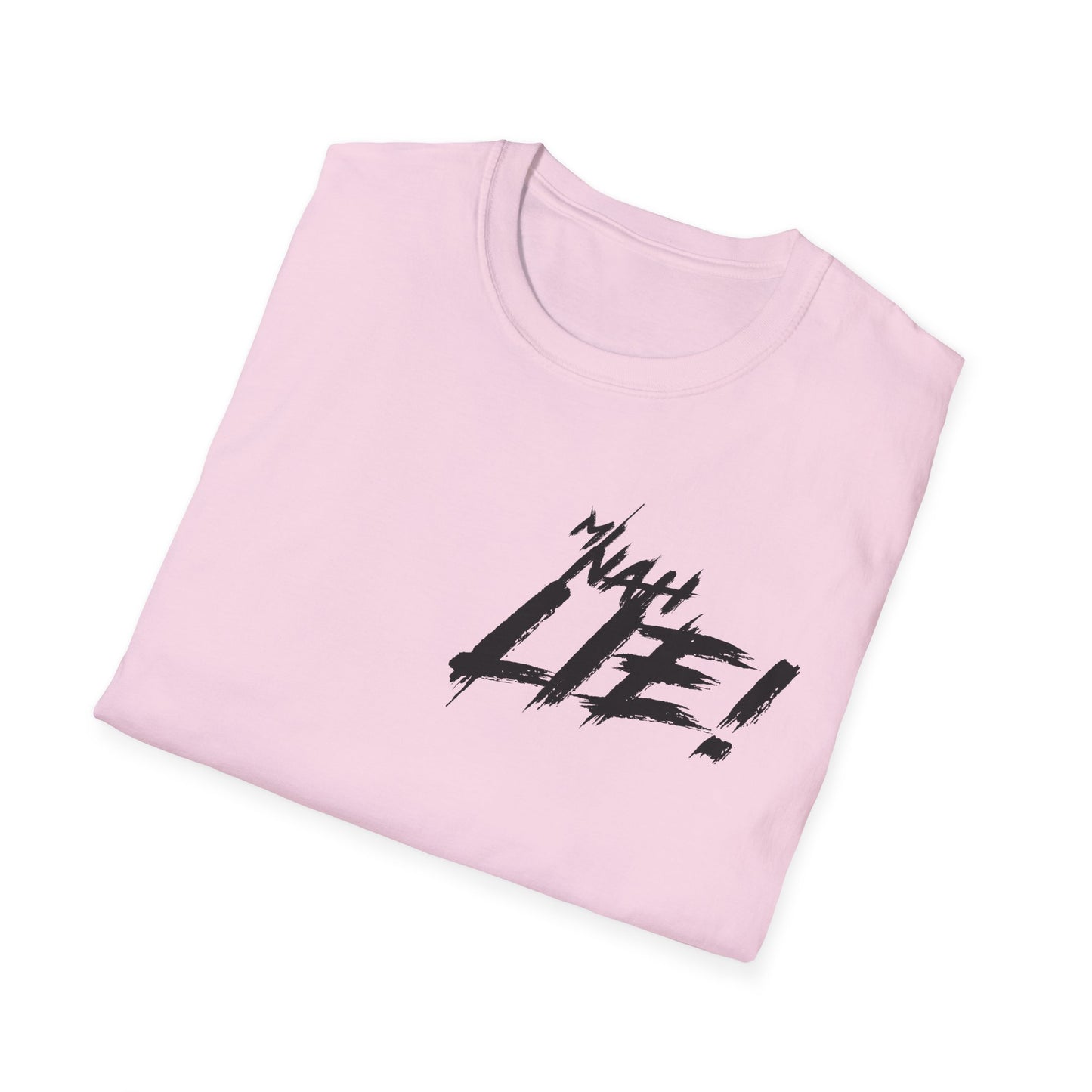 'Mi Nah Lie!' Cool Unisex Softstyle T-Shirt with Design - Perfect Gift for Casual Wear