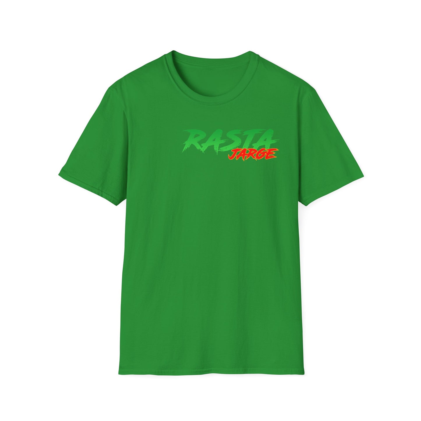 Rasta Jarge Graphics Unisex Softstyle T-Shirt - Vibrant Streetwear for Music Lovers
