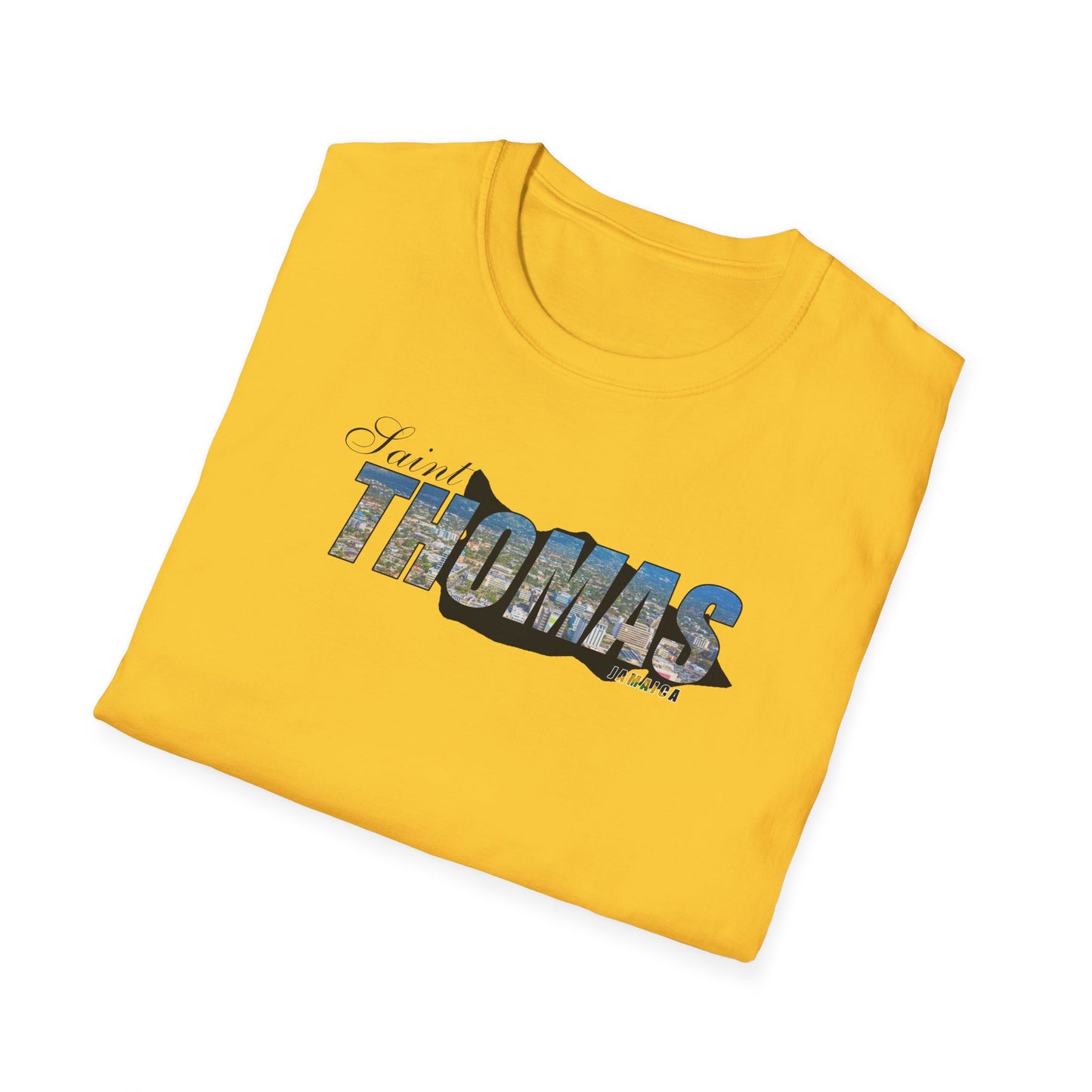 Saint Thomas Unisex Softstyle T-Shirt – Comfortable Beachwear for Vacation Vibes