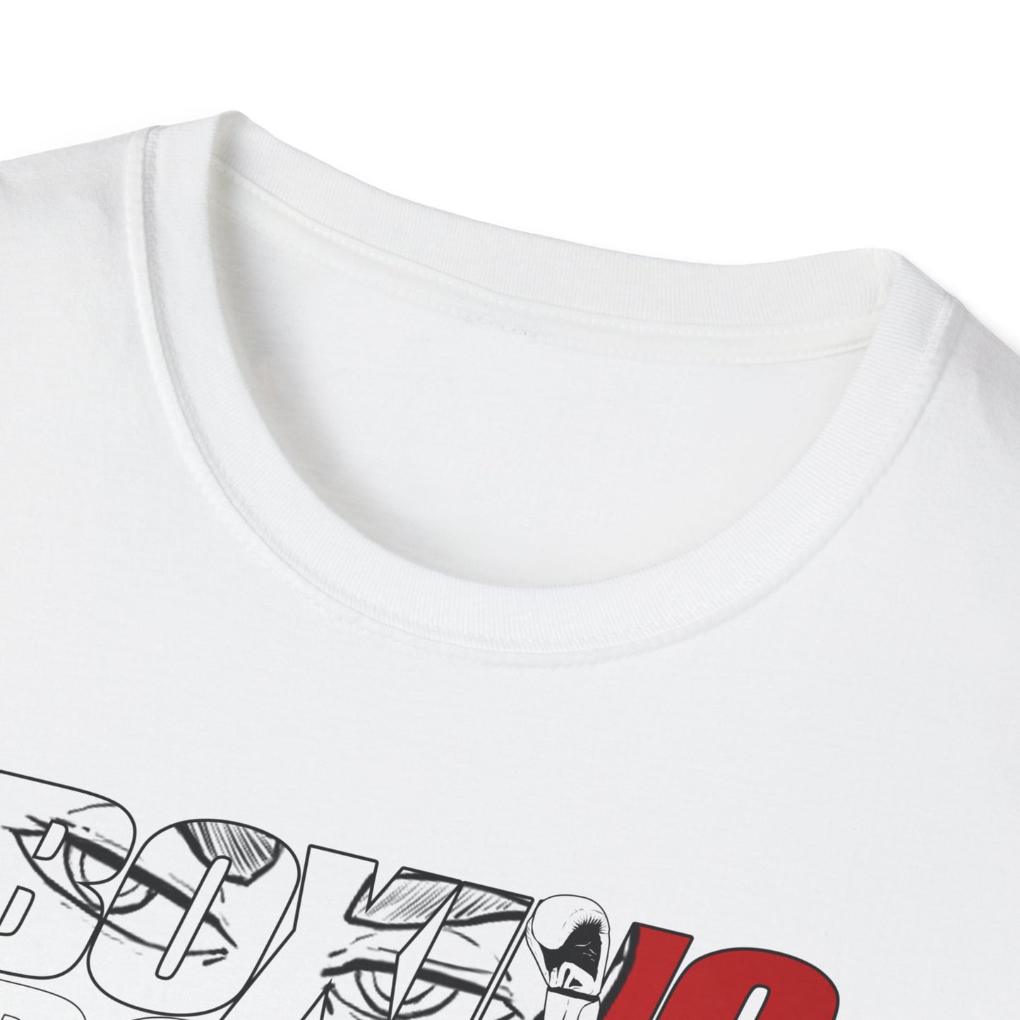 Boxing Male Graphics - Unisex Softstyle T-Shirt | Sports Enthusiast Gift