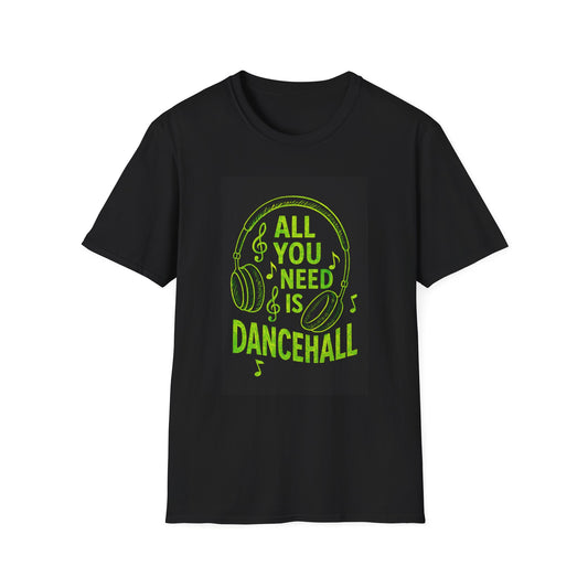 Dancehall T-Shirt, Music Lover Gift, Party Apparel, Festival Outfit, Cool Casual Wear, Unique Graphic Tee