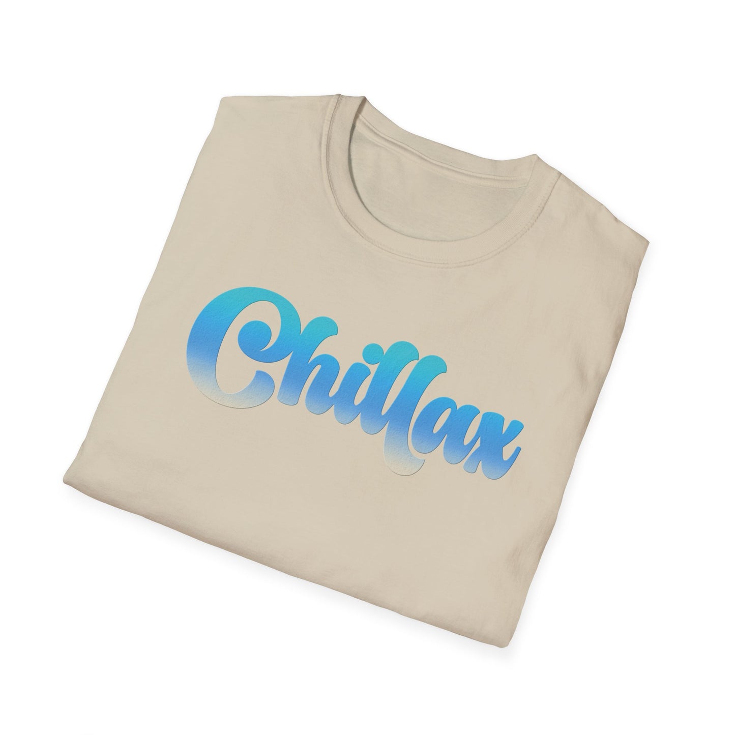 'Chillax' Unisex Softstyle T-Shirt