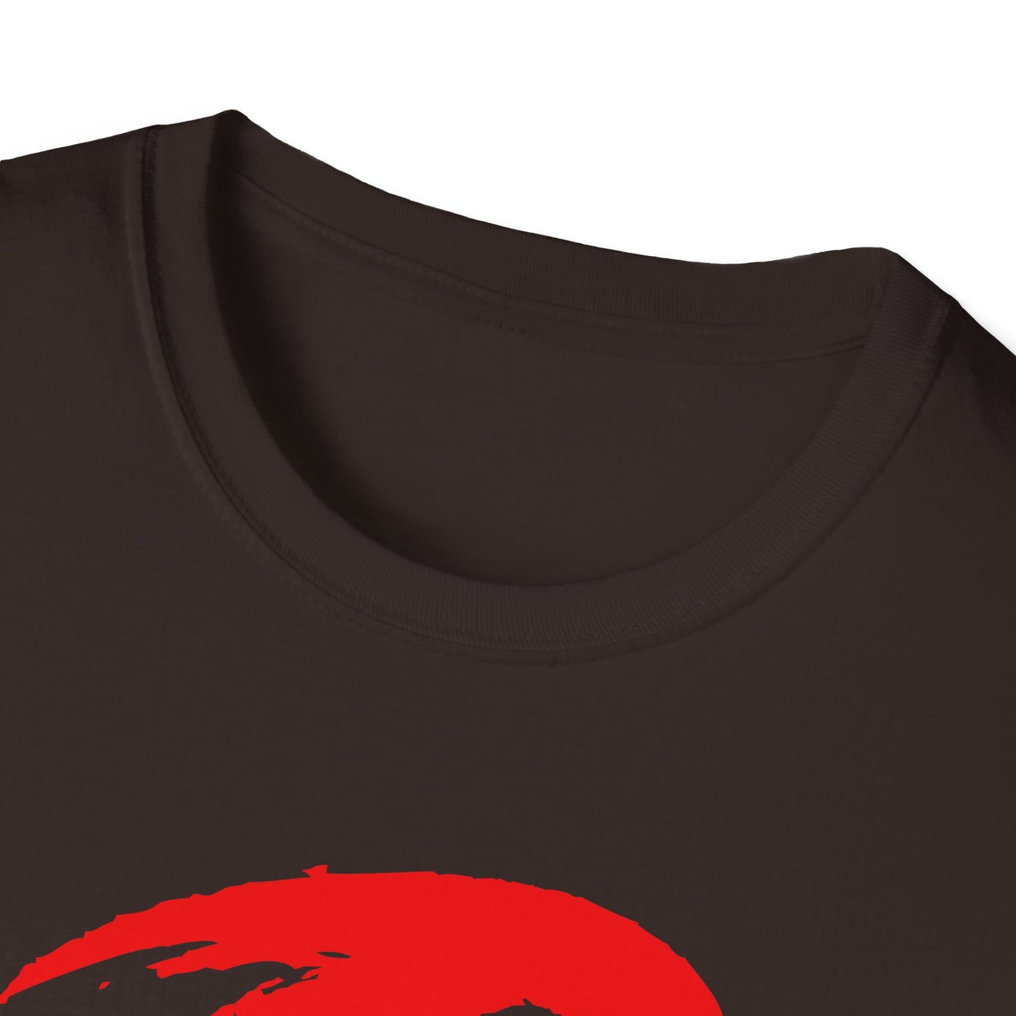 'One Stop!' Unisex Softstyle T-Shirt with Bold Red Graphic - Casual Everyday Wear