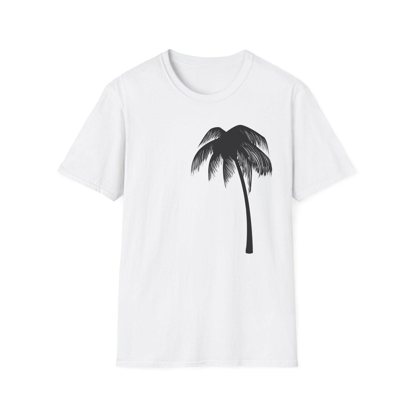 Palm Tree Unisex Softstyle T-Shirt - Casual Summer Vibes