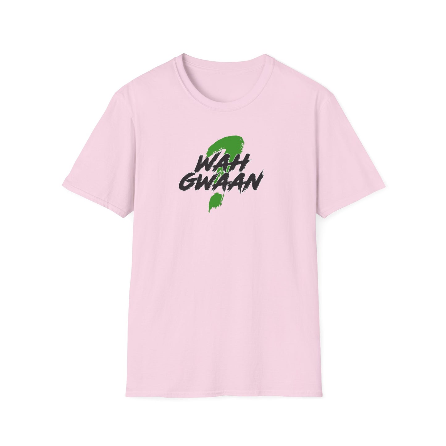 'Wah Gwaan' Graphic Unisex Softstyle T-Shirt - Inspirational Tee for Casual Vibes